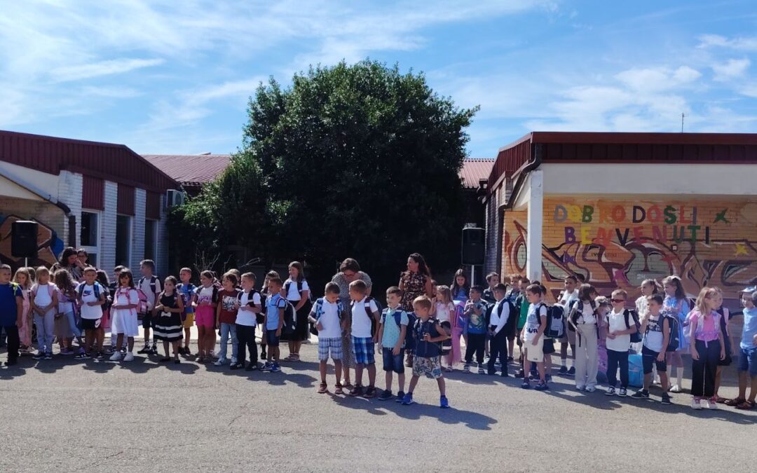 Svečani prijem prvašića u OŠ Vodnjan – SE Dignano