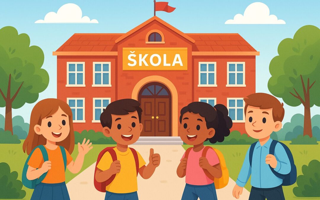 Prvi dan škole – Primo giorno di scuola