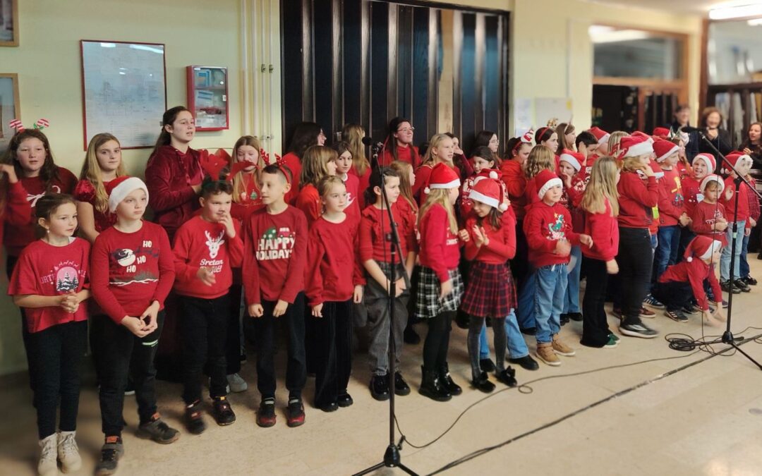 PREDBLAGDANSKA PRIREDBA U OŠ VODNJAN /SPETTACOLO PRE-NATALIZIO PRESSO LA SE DIGNANO