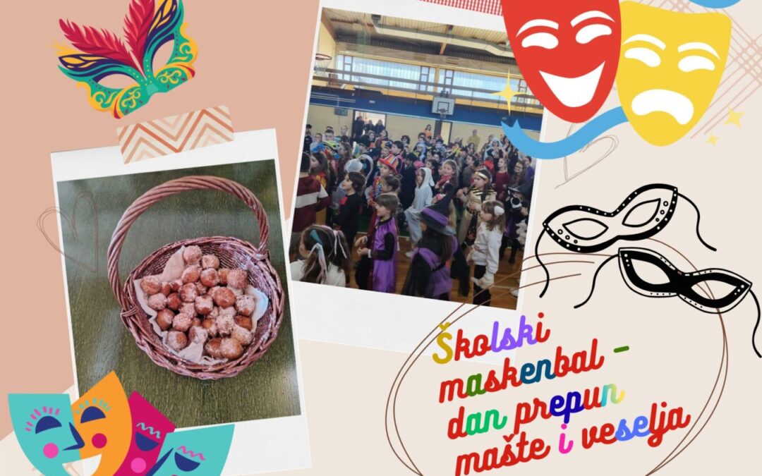 Školski maskenbal – dan prepun mašte i veselja / Ballo mascherato scolastico – una giornata all’insegna della fantasia e dell’allegria